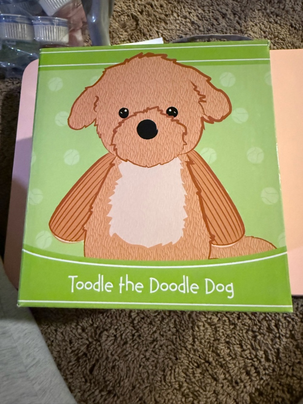 Toodle the Doodle Dog Plush Dog Toy - Brown